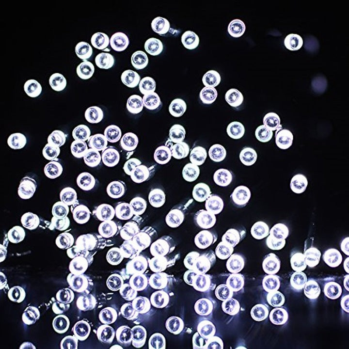 LAMPKI CHOINKOWE 200 LED BIAŁE ZIMNE