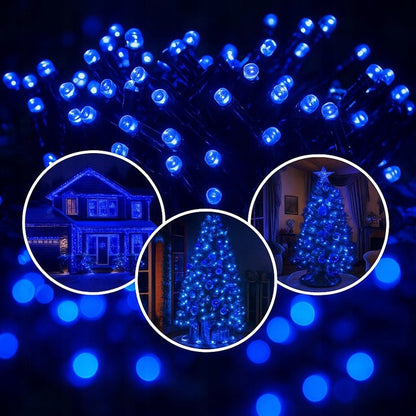 LAMPKI CHOINKOWE 300 LED NIEBIESKIE