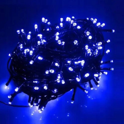LAMPKI CHOINKOWE 300 LED NIEBIESKIE