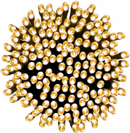 LAMPKI CHOINKOWE 1000 LED CIEPŁE BIAŁE