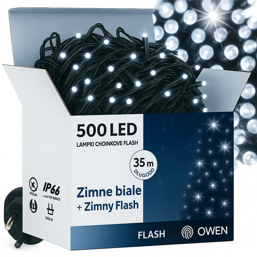 Opakowanie flash-500led-flash-zimne-biale, klasa szczelnosci IP66